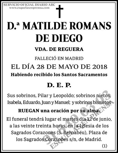 Matilde Romans de Diego